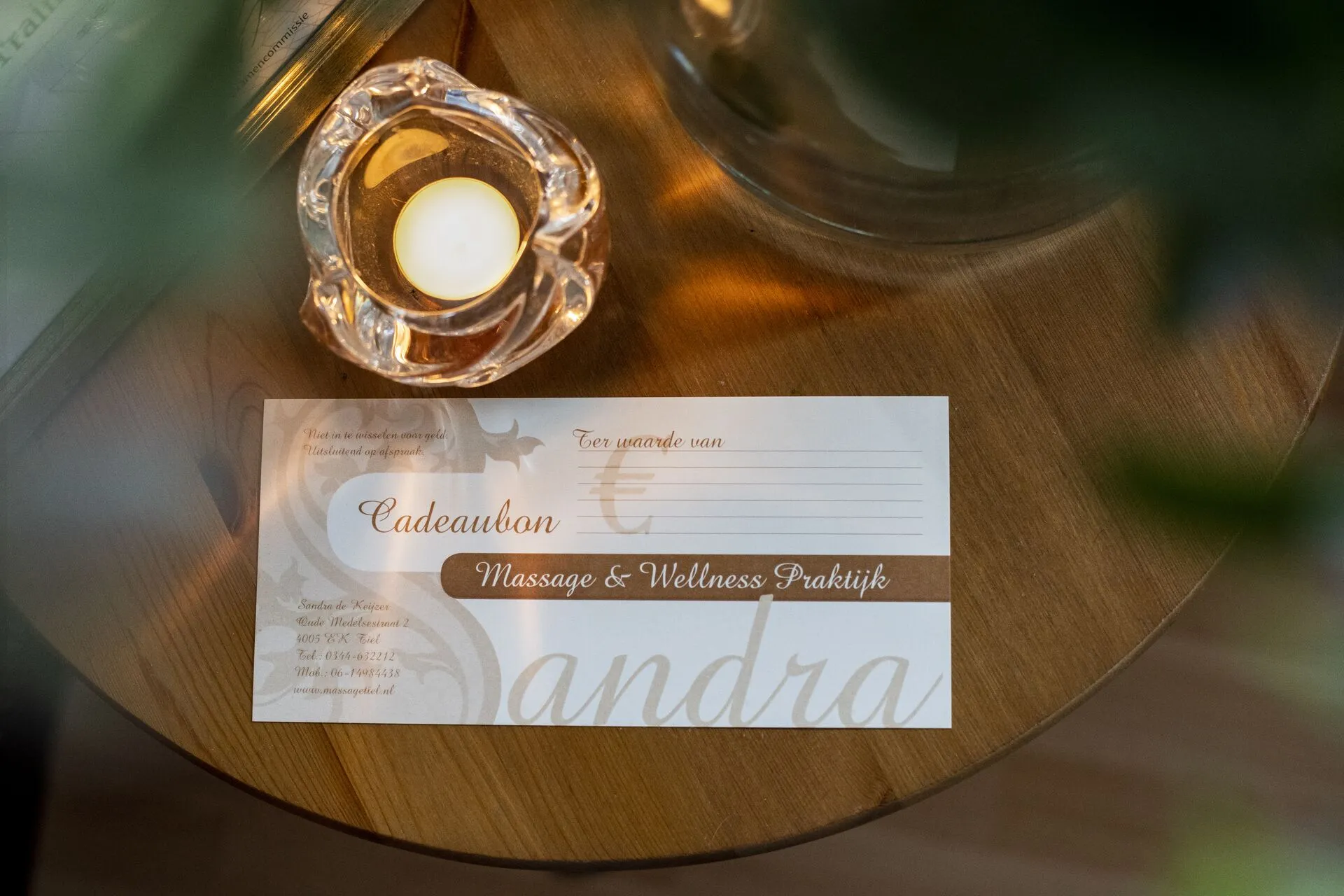 Cadeaubon sfeerimpressie