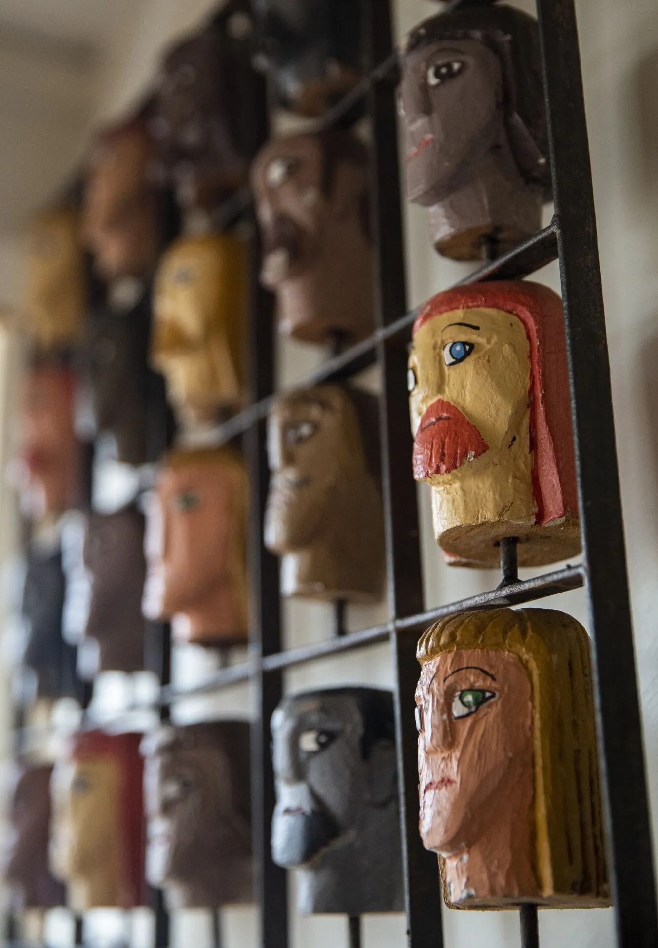 Decoratieve beeldjes in de behandelruimte