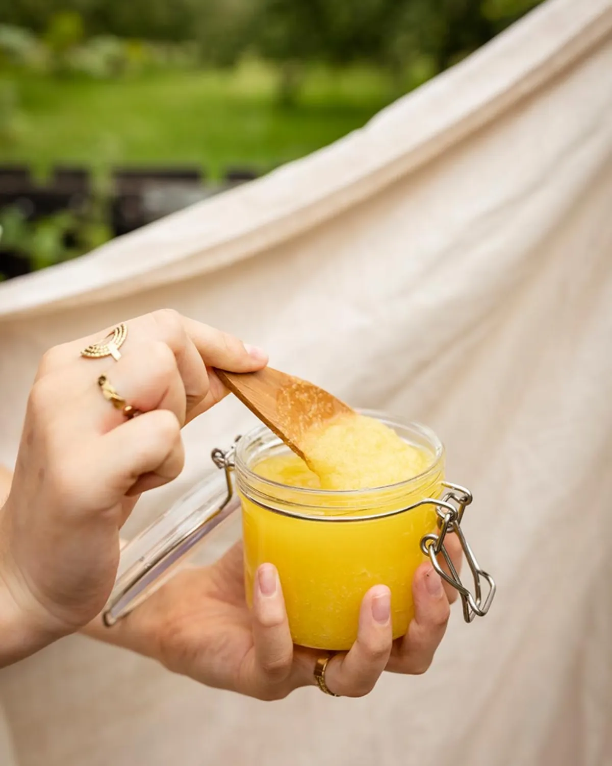 Body Scrub Calendula Mandarijn sfeerbeeld 2