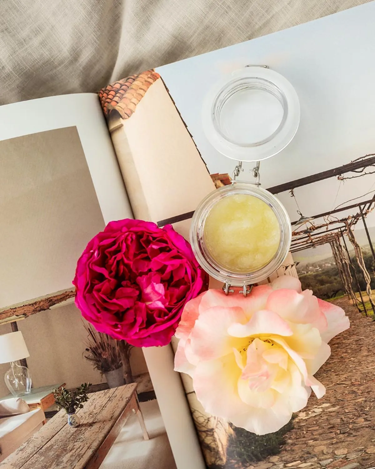 Face Scrub Roos sfeerbeeld 2